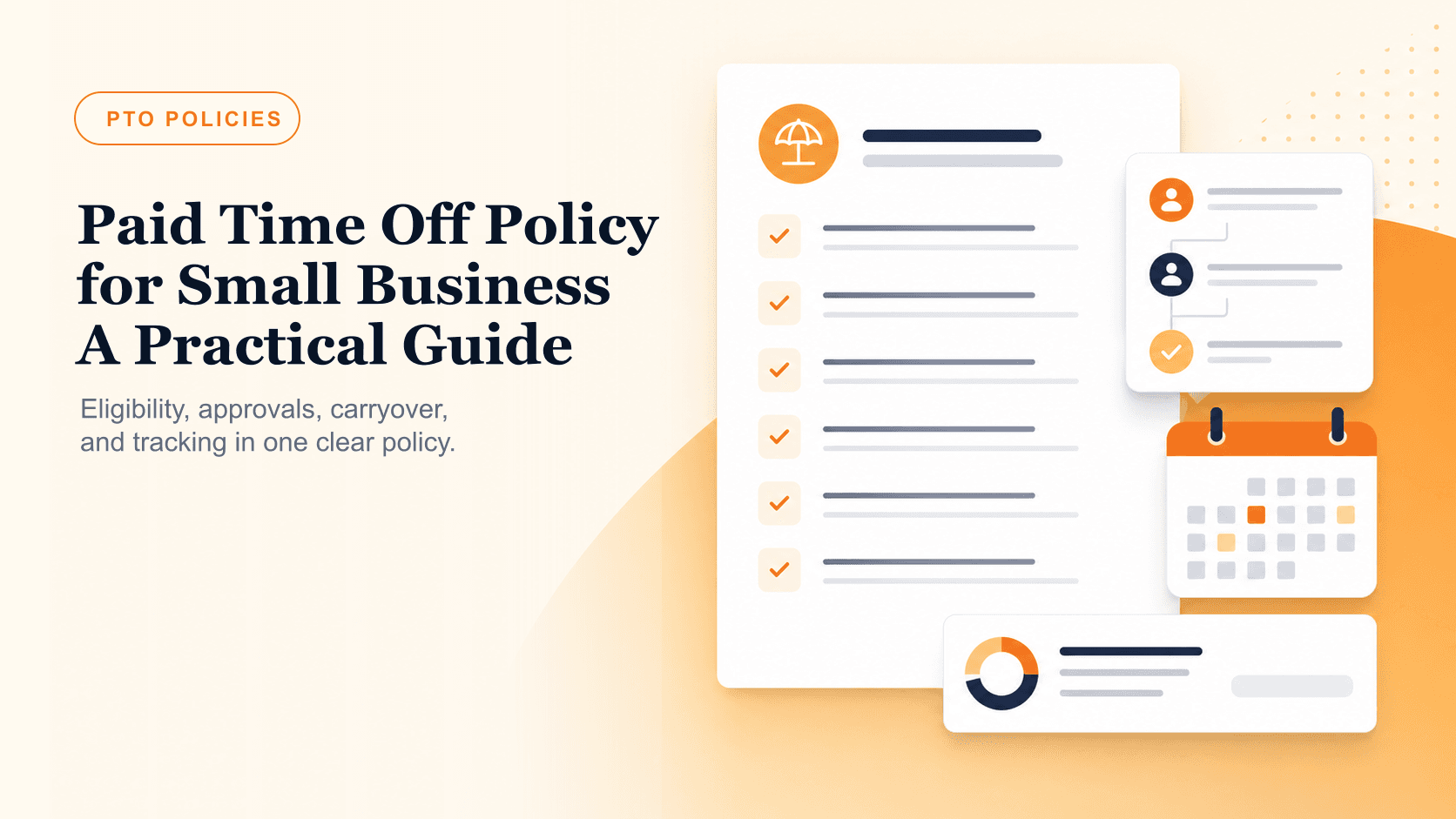 Paid time off policy workflow for small business